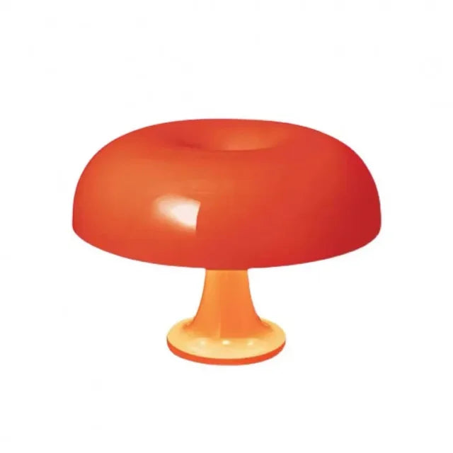 Tischlampe Pilz Orange