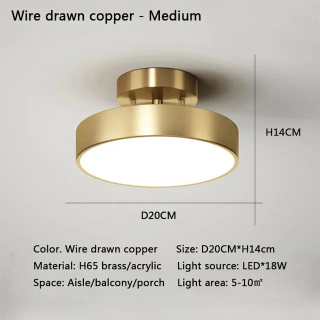 Moderne Led-Deckenleuchte