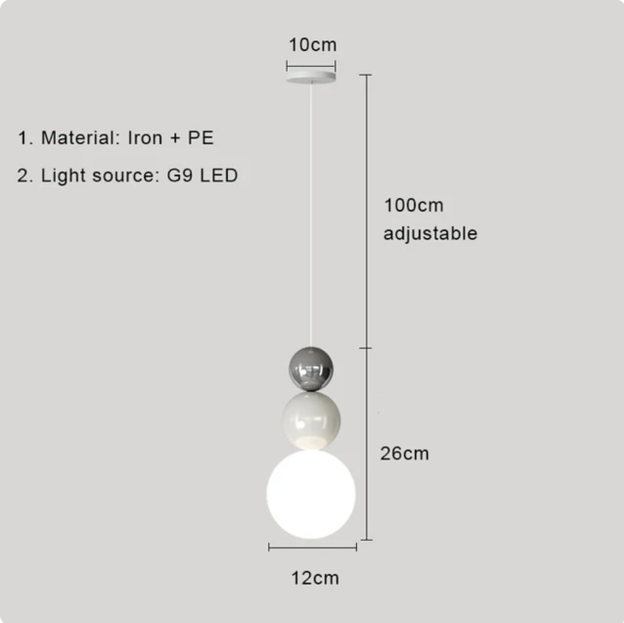 Moderne Led-Pendelleuchte